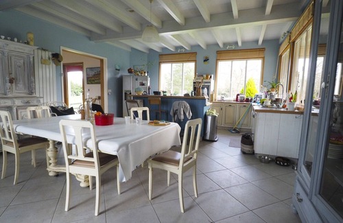 Sillas Villa | Grande maison en bois avec piscine chauffée 11x5m
