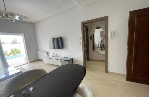 Sousse - Monastir Appartement | location saisonniere s1 avec piscine privee Palm Lake