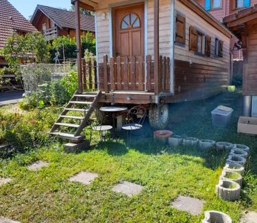 Waldighofen Chalet De Ski | location type gîte, chambre d'hôte, meublé de tourisme dans joli petit chalet typique et ou jolie roulotte type bohème