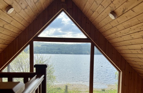 Taynuilt Cabine | Lochside Lodge de luxe avec bain à remous sur la rive du Loch Awe