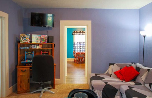 Farrandsville Maison | Lock Haven Home with Fire Pit - Walk to Main St