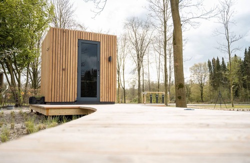 Zeewolde Maison | Lodge avec terrasse spacieuse à Horsterwold