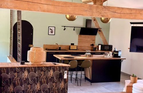 Lussan Appartement | Loft élégant au cœur de la campagne avec SPA privé