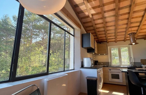 Mollans-sur-Ouveze Maison | Loft au pied du Ventoux avec piscine, jacuzzi et balnéo.