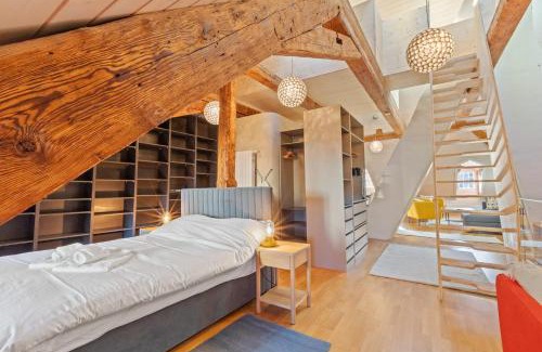 Fribourg Appartement | Loft avec vue sur la Cathédrale de Fribourg