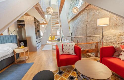 Fribourg Appartement | Loft avec vue sur la Cathédrale de Fribourg