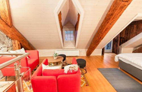 Fribourg Appartement | Loft avec vue sur la Cathédrale de Fribourg