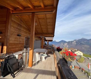Torgon Appartement | Loft de luxe en attique avec vues panoramiques