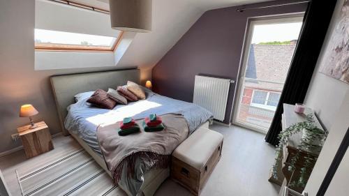 Maisieres Appartement | Loft en Duplex avec terrasse 3 chambres proche Pairi Daiza