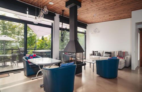 Saint-Faustin-Lac-Carre Appartement | Loft Exécutif CherLieu de luxe avec vue sur golf et montagnes