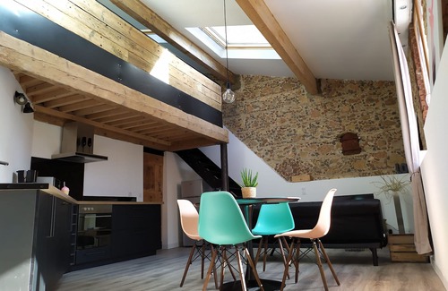 Baixas Appartement | Loft dans une ancienne grange