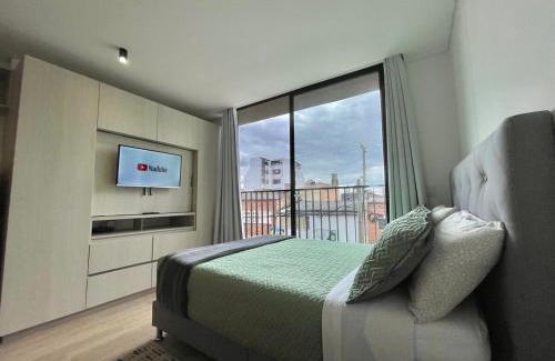 Bogota Appartement | Loft in Corferias I Gym I Cowork I Terrace I Fun