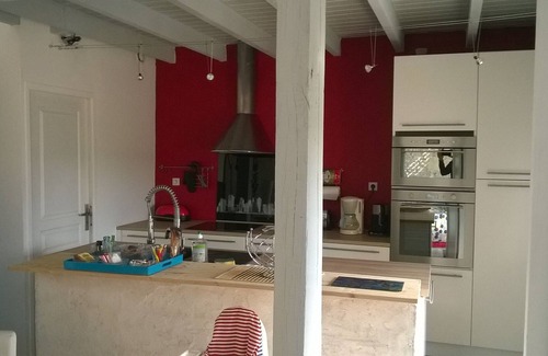 Rilly-sur-Vienne Maison | LOFT EN TOURAINE indépendant de 70 m² pour 4 personnes dans cour fermée, vu forê