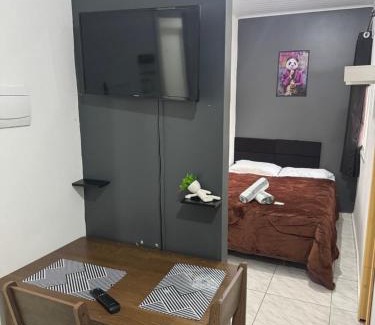 Sao Jose Appartement | Loft Mobiliado com Cama de Casal e Solteiro