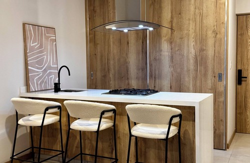 Zona Minerva Appartement | Loft Modern American Americana Chapultepec Pool Wifi AC Gym Parking