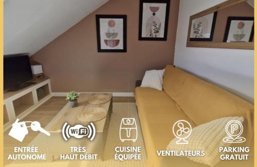 Nogent-le-Rotrou Appartement | Loft Moderne et Rénové - Idéal Pros & Familles - 1 à 4 pers - Wifi - 5 min de la Gare