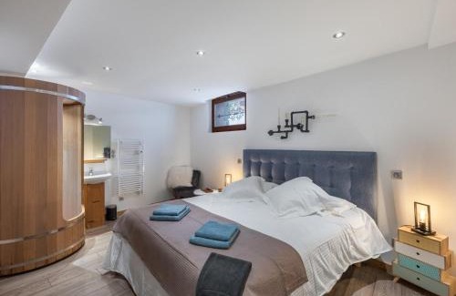 Les Saisies Appartement | Loft spacieux avec spa, piscine, salle de sport et parking - FR-1-809-4