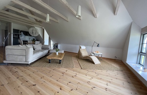 Puddemin Appartement | Loft Svanvithe-Vue mer-Appartement-Supérieure-Salle de bain privée séparée