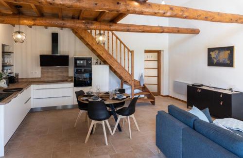 Campsas Appartement | Loft tout équipé au cœur d'un domaine viticole