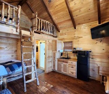 Scio Maison | Lofted Cabin Wonderful for Outdoor Adventures in Ohio