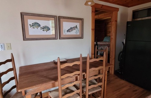 Greenbrier River Cabine | Newly Renovated Log Cabin located on the Greenbrier River in Hinton WV