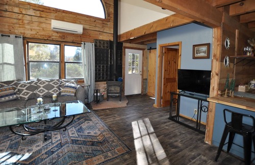 Young Cabine | Log cabin on 2.5 private wooded acres! Bring your horses & ATV's. Hunt area 23