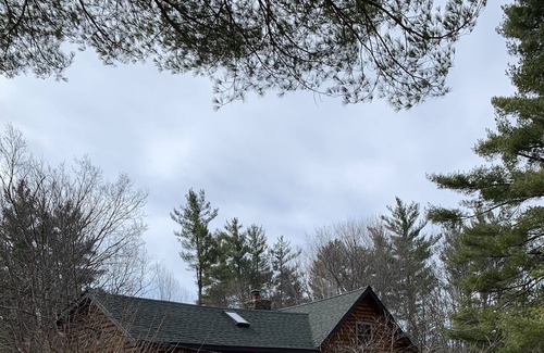 Milton Maison | log cabin private stocked pond pool