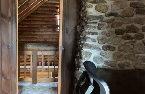 Milton Maison | log cabin private stocked pond pool