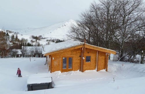 Spittal of Glenshee Cabine | Log Cabin avec bain à remous et sauna pour 2/3 | Dans le parc national de Cairngorm | Superbes vues
