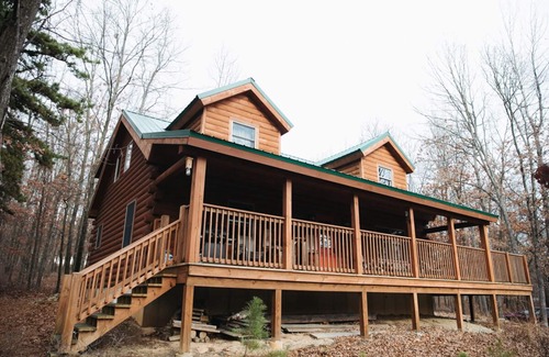 Jim Thorpe Maison | Log Home in a Peaceful Wood in Jim Thorpe