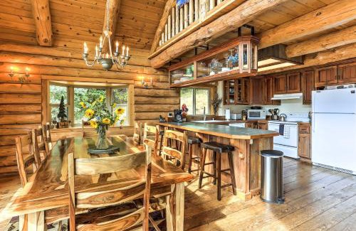 McCloud Maison | Log Home on 60 Private Acres By Mt Shasta Ski Park