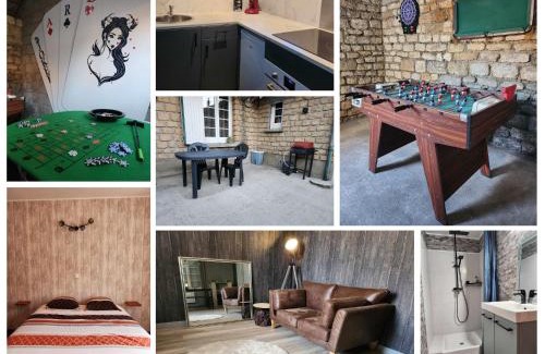 Chemery-sur-Bar Appartement | Logement cocooning 2-4 personnes avec Salle de jeux
