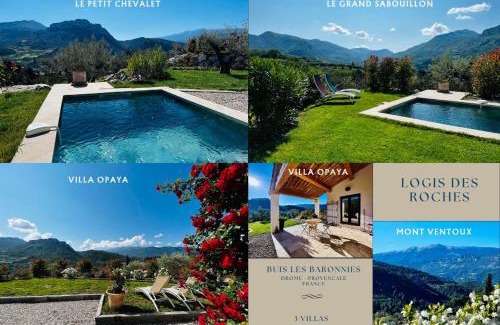 Buis-les-Baronnies Appartement | LOGIS DES ROCHES - 2 VILLAS VUE EXCEPTIONNELLE - Le Petit Chevalet, Le Grand Sabouillon