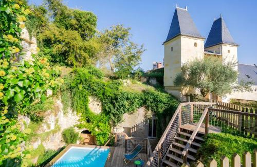 Chenehutte-Treves-Cunault Maison | Logis Escale - Grand Gite - Piscine