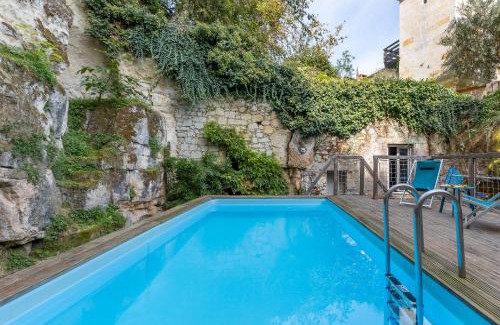 Chenehutte-Treves-Cunault Maison | Logis Escale - Grand Gite - Piscine