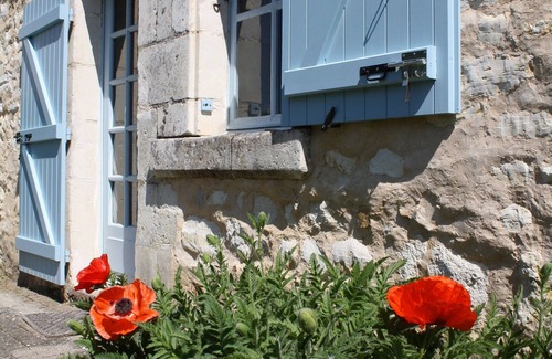 Vernoil-le-Fourrier Cottage | Vallée de la Loire chalet près de Saumur, paisible mais proche des commodités du village.