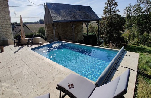 Thizay Villa | Maison de vacances avec piscine privée