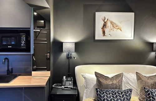 Haggerston Appartement | London Studio Flat, Double Bed, En-suite Bathroom & Kitchenette.