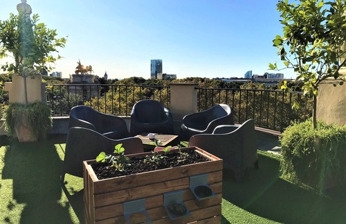 Sant Marti Appartement | JARDIN PERDU - Emplacement stratégique, vues de dessus