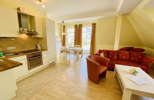 Hohe Dune Appartement | Lotsenhaus, Ostseetoern-Traumblick