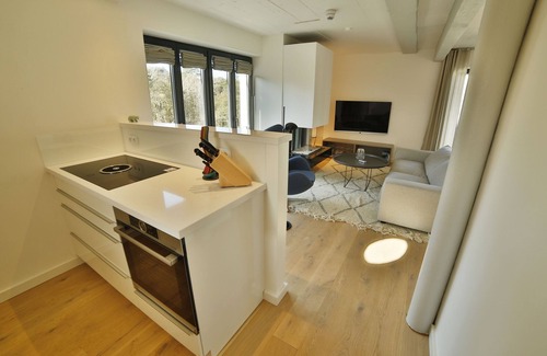 Prora Appartement | Lotsenloft 16 in Prora Düne 7 with its own sauna, fireplace and roof terrace