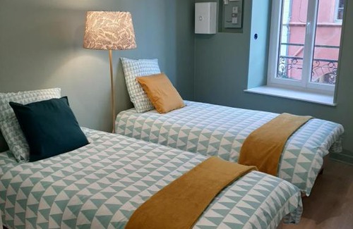 Louhans Appartement | LOUHANS Les Petites Arcades avec ses deux appartements coté seille et coté jardin