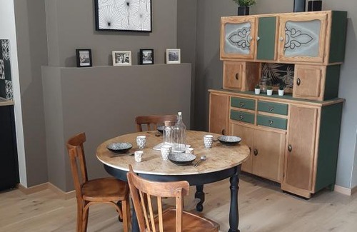 Louhans Appartement | LOUHANS Les Petites Arcades avec ses deux appartements coté seille et coté jardin