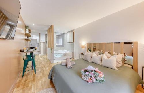 Etampes Appartement | Love Life Room-Jacuzzi-Netflix-Accès-24/7-Privé