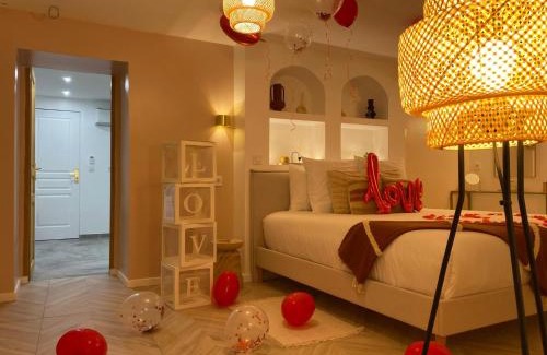 Blennes Appartement | Love Room Morocco - Jacuzzi & Piscine Privée