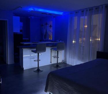 Fleury-les-Aubrais Appartement | Love Room O'Dream, Jacuzzi et Lit King Size
