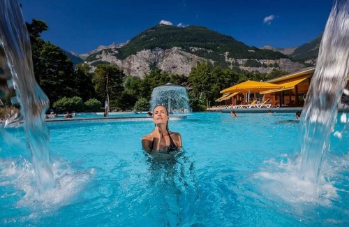 Lavey-Morcles Appartement | Lovely 1BR Suite with View to Catogne Mountain