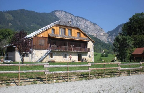 Mieussy Chalet De Ski | Chalet tout confort 23 personnes, vue Mont-Blanc, Ski à proximité