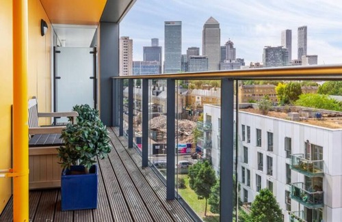 Bromley South Appartement | Lovely 3BR Penthouse w/Balconies, Poplar, 2min DLR