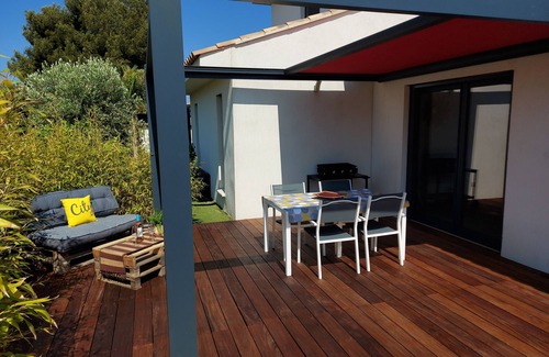 Six-Fours-les-Plages Appartement | Joli T2 climatisé de 41m² à 5 minutes de la plage